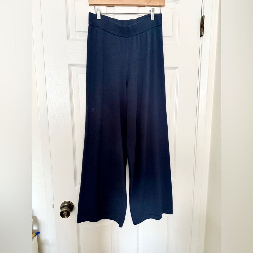 One Grey Day Knit Wide Leg Pants